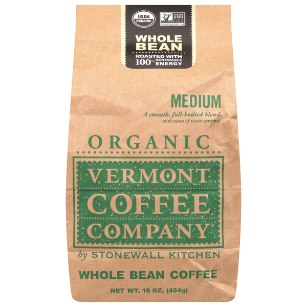 Save on Vermont Coffee Company Organic Medium Roast Coffee (Whole Bean