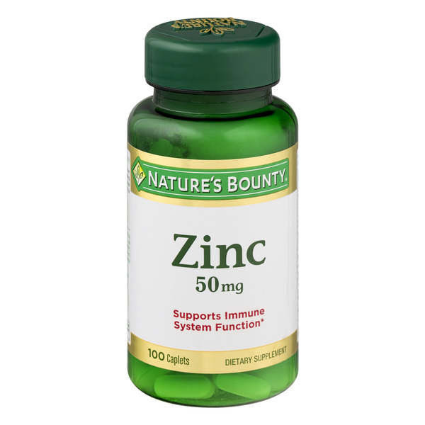 Save on Nature's Bounty Zinc 50 mg Caplets Order Online Delivery Giant