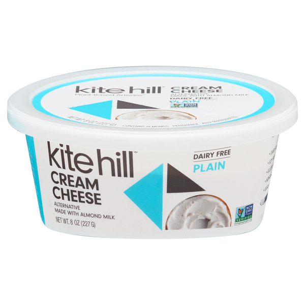 Save on Kite Hill Cream Cheese Style Spread Plain Dairy Free Plant