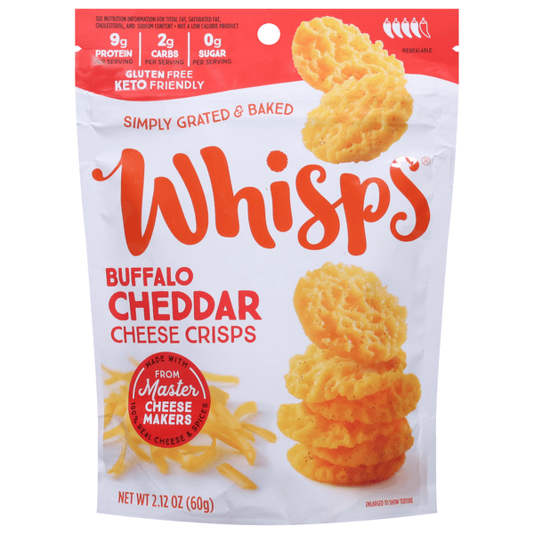 Save on Whisps Cheese Crisps Buffalo Cheddar Order Online Delivery