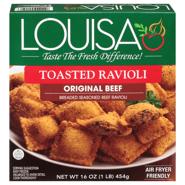 Save on Louisa Toasted Ravioli Original Beef Order Online Delivery