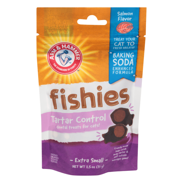 Save on Arm & Hammer Fishies Treats for Cats Tartar Control Salmon