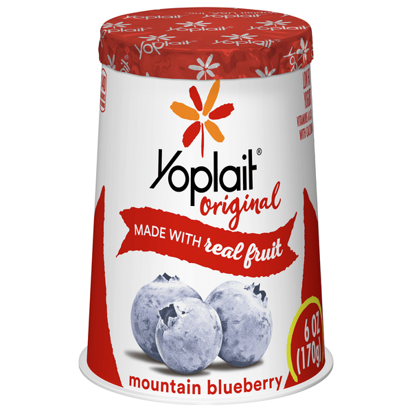 Save on Yoplait Original Yogurt Mountain Blueberry Low Fat Order Online Delivery Giant