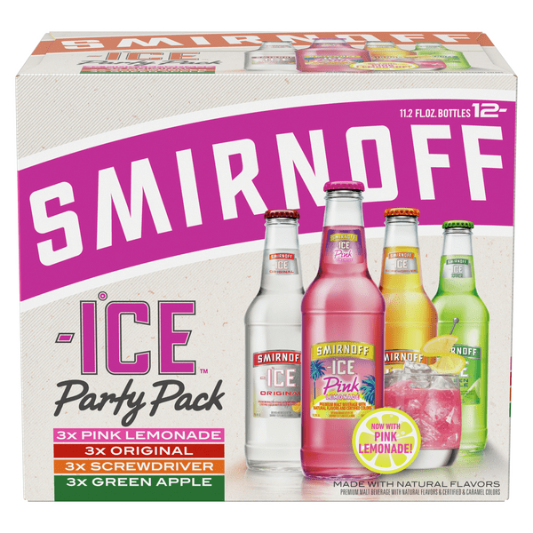 Smirnoff Coolers Flavors