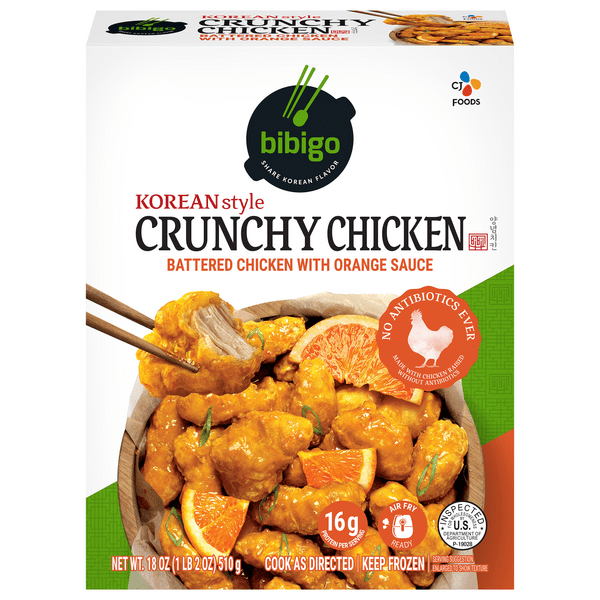 Save on Bibigo Korean Style Crunchy Chicken with Orange Sauce Order