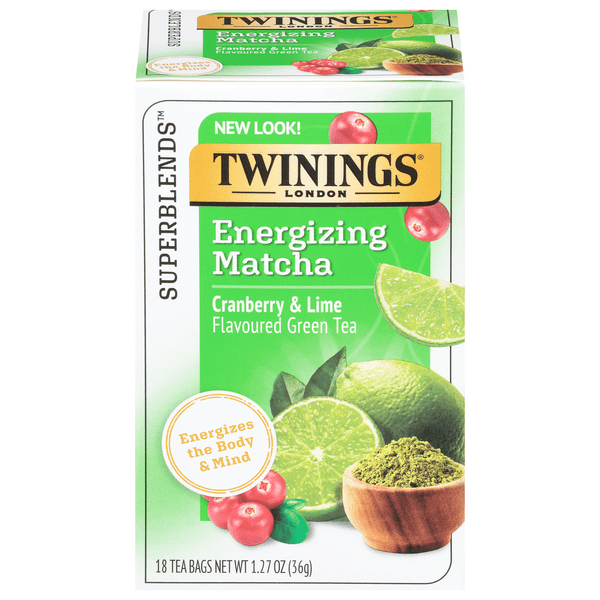 Save on Twinings of London Energize Matcha Green Tea Bags Order Online