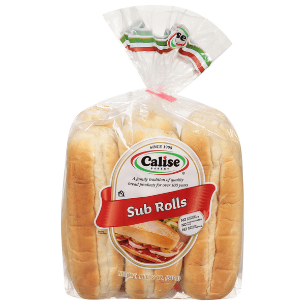 Save on Calise Bakery Sub Rolls 6 ct Order Online Delivery Giant