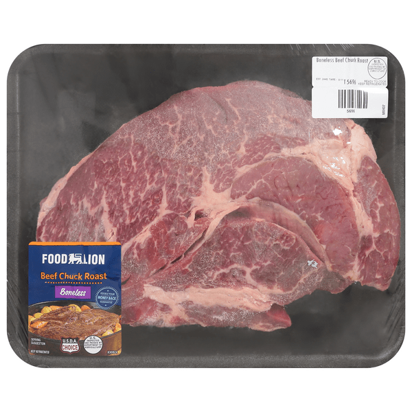Save on Food Lion Beef Chuck Roast Boneless Fresh Order Online Delivery Food Lion