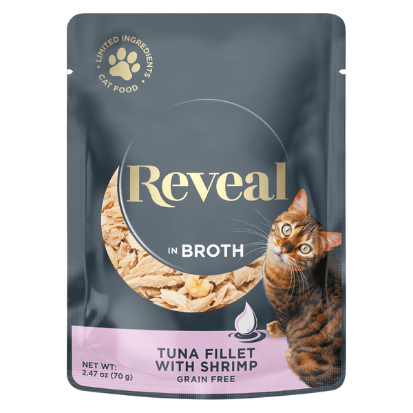 reveal cat food tuna with crab Willy Purdy