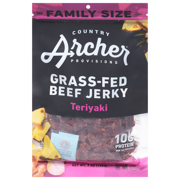 Save on Country Archer Beef Jerky Teriyaki Grassfed Order Online