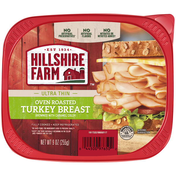 Save on Hillshire Farm Turkey Breast Oven Roasted 99 Fat Free Ultra