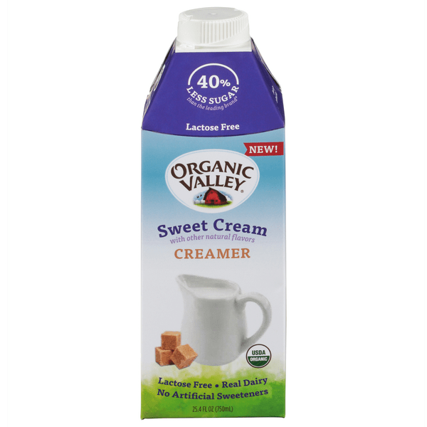 Save on Organic Valley Sweet Cream Flavored Coffee Creamer Order Online Delivery Giant