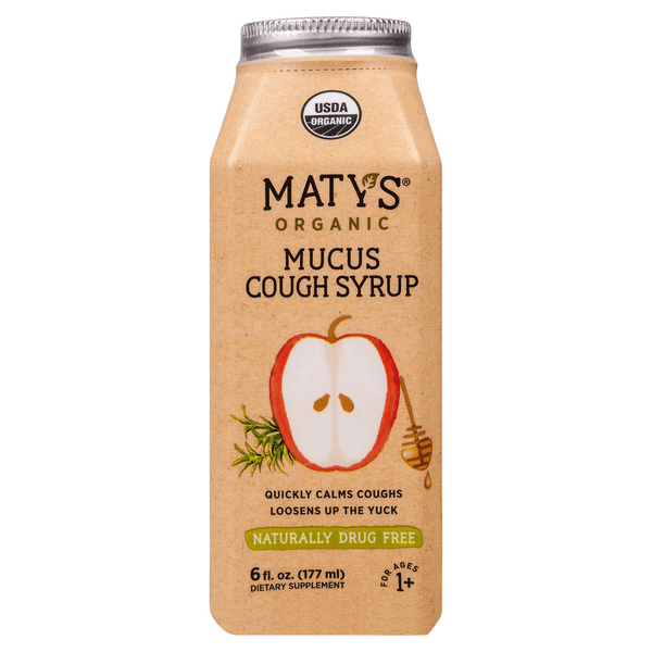 Save on Maty's Organic Mucus Cough Syrup Order Online Delivery Stop