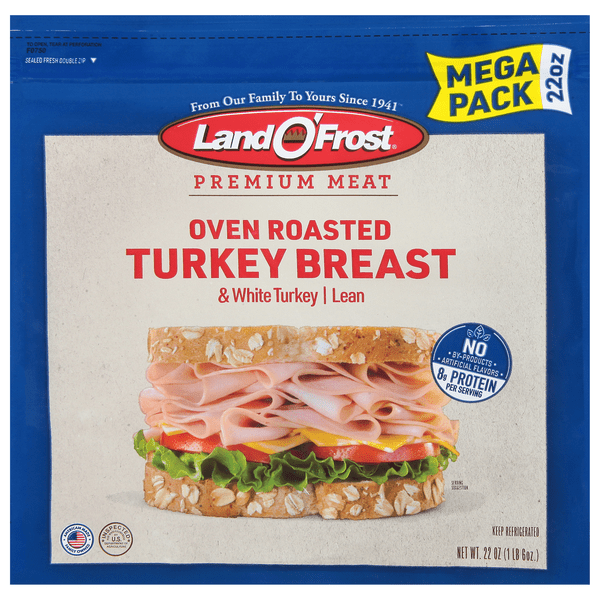 Save on Land O'Frost Oven Roasted Turkey Breast Order Online Delivery
