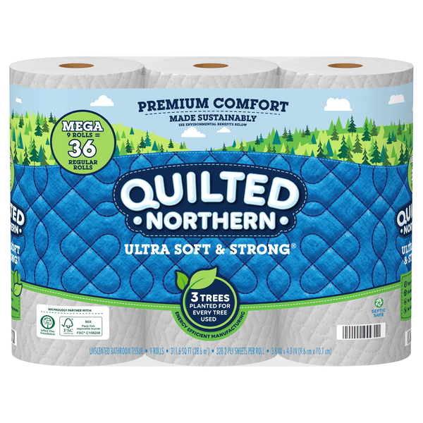 Save on Quilted Northern Ultra Soft Toilet Paper Mega Rolls 2Ply Unscented Order Online