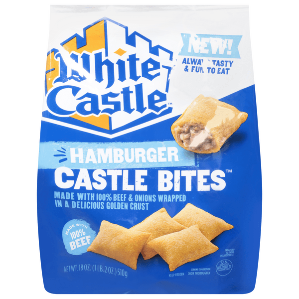 Save on White Castle Hamburger Castle Bites Order Online Delivery