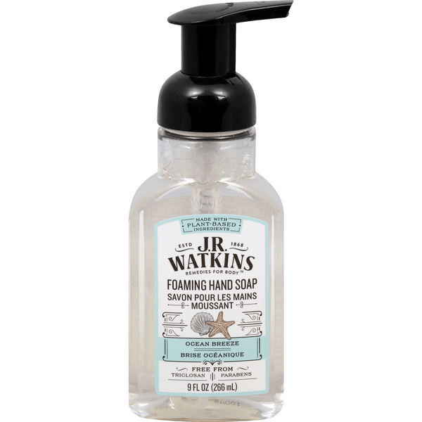 Save on J.R. Watkins Foaming Hand Soap Ocean Breeze Order Online