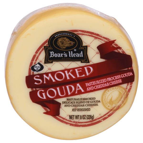 Save on Boar's Head Gouda Cheese Smoked Chunk Order Online Delivery