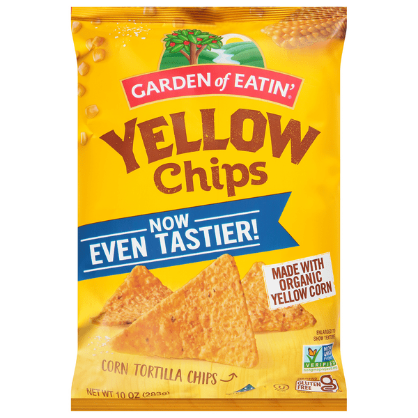 Save on Garden of Eatin' Tortilla Chips Yellow Corn Organic Order