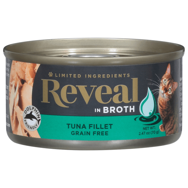 Save on Reveal Wet Cat Food Tuna Fillet in Broth Grain Free Order