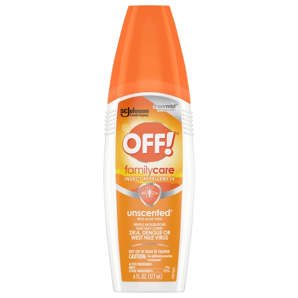 Save on OFF! Family Care Family Insect Repellent 7 Deet Unscented