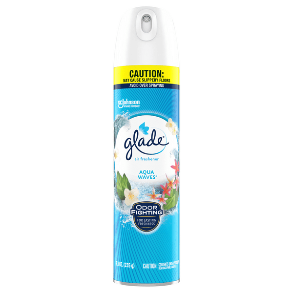 Save on Glade Aqua Waves Air Freshener Aerosol Spray Order Online