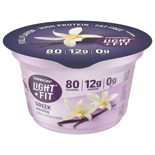Dannon Light And Fit Vanilla Greek Yogurt Nutrition Information Shelly Lighting