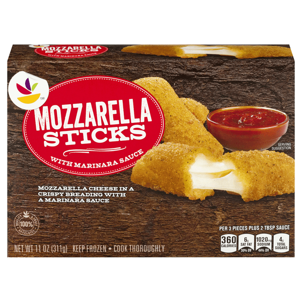 Save on Stop & Shop Mozzarella Sticks with Marinara Sauce 68 ct