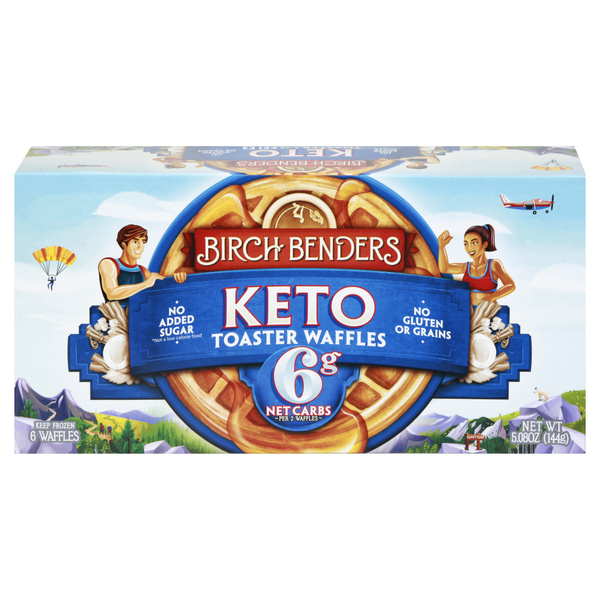 Save on Birch Benders Keto Toaster Waffles Gluten Free 6 ct Order