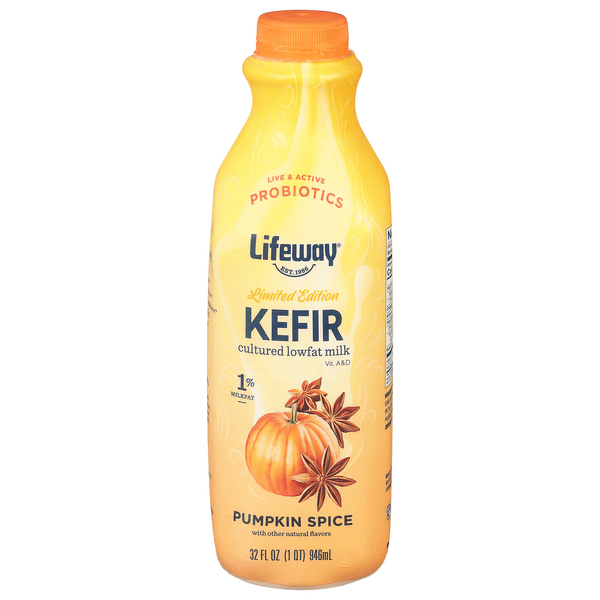 Save on Lifeway Kefir Probiotic Cultured Low Fat Milk 1 Milkfat