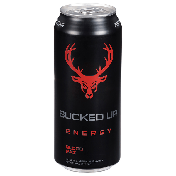 Save on Bucked Up Blood Raz Energy Drink Order Online Delivery MARTIN'S