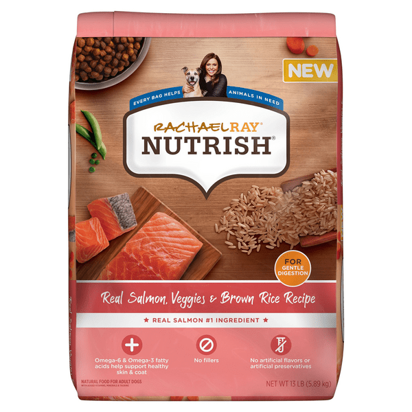 Save on Rachael Ray Nutrish Dry Dog Food Salmon Veggies Brown Rice