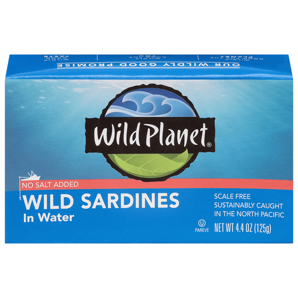 Save on Wild Wild Sardines in Water No Salt Added Order Online