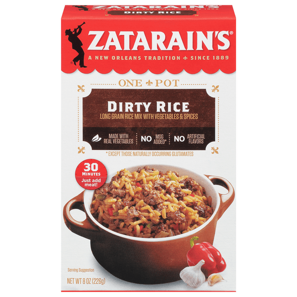 Save on Zatarain's New Orleans One Pot Style Dirty Rice Mix Original