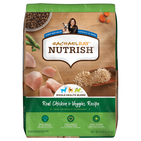 Save on Rachael Ray Nutrish Dry Dog Food Real Chicken & Veggies Recipe