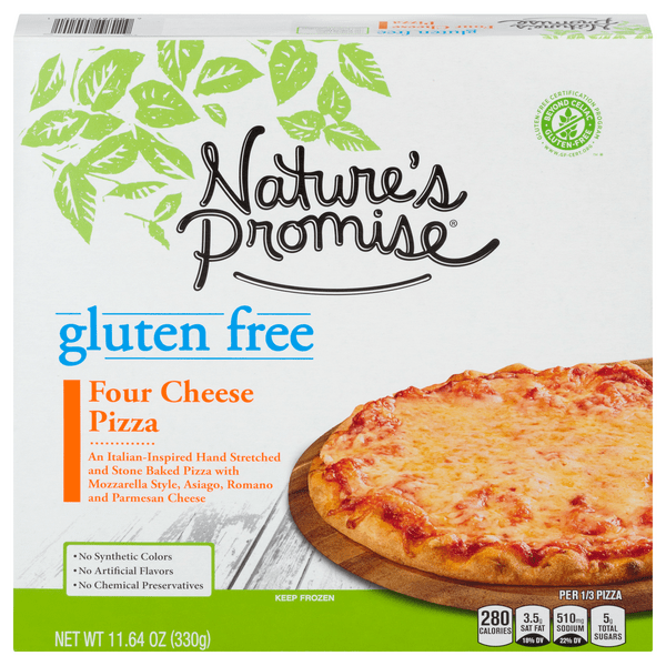 Save on Nature's Promise Pizza Four Cheese Gluten Free Order Online
