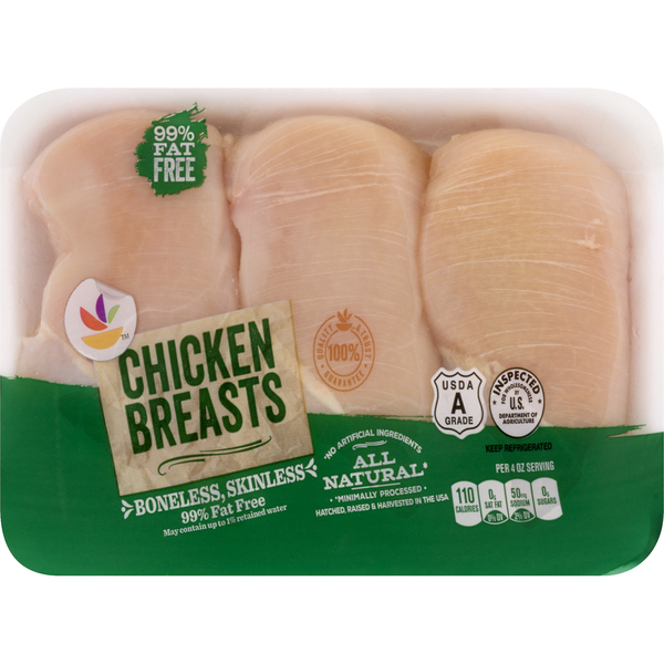 Save on Stop & Shop Chicken Breasts Boneless Skinless 99 Fat Free 3