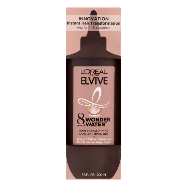 Save on L'Oreal Elvive 8 Second Wonder Water Hair Transforming Lamellar RinseOut Order Online