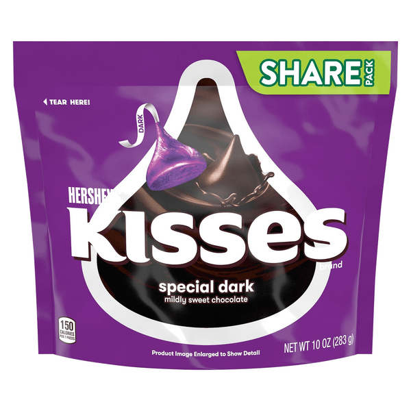 Save on Hershey's KISSES Special Dark Chocolate Candy Share Pack Order