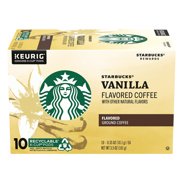 Save on Starbucks Vanilla Flavored Coffee KCups Order Online Delivery