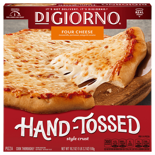 Save on DiGiorno HandTossed Crust Pizza Four Cheese Order Online