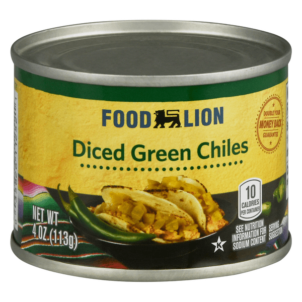 Save on Food Lion Green Chiles Diced Order Online Delivery Food Lion