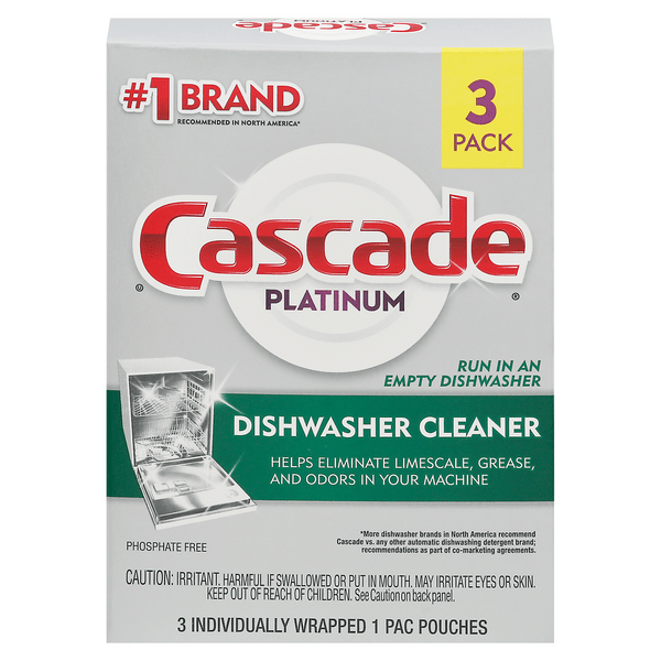 Save on Cascade Platinum Dishwasher Cleanser Pacs Order Online Delivery