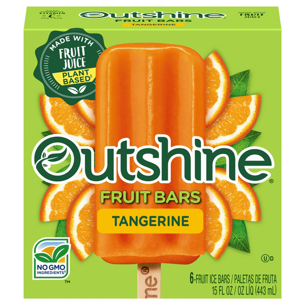 Save on Outshine Tangerine Fruit Bars 6 ct Order Online Delivery