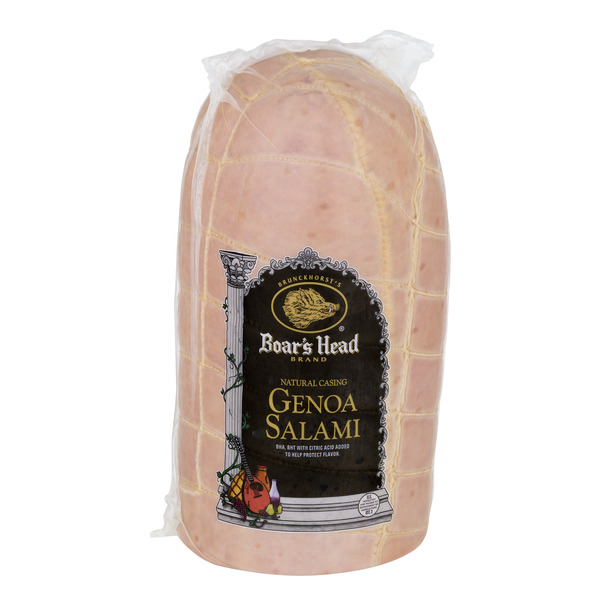 Save on Boar's Head Deli Salami Genoa (Thin Sliced) Order Online