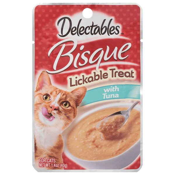 Save on Hartz Delectables Bisque Lickable Treat for Cats Tuna Order