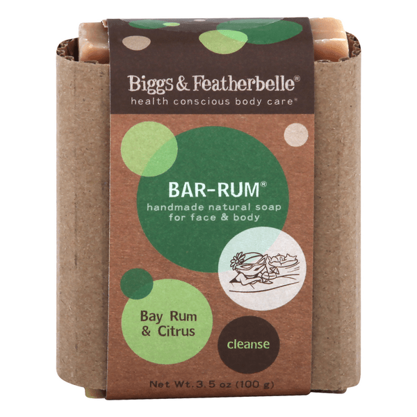 Save on Biggs & Featherbelle BarRum Soap Bay Rum & Citrus Order Online