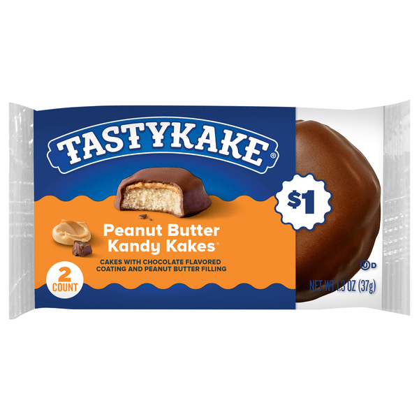 Save on TastyKake Kandy Kake Peanut Butter 2 ct Order Online Delivery