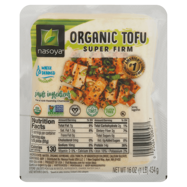Save on Nasoya Super Firm Tofu Gluten Free Organic Order Online