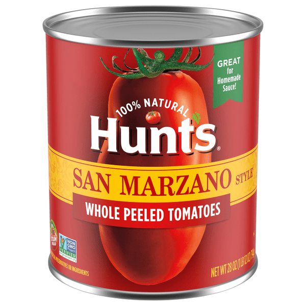 Save on Hunt's San Marzano Style Tomatoes Whole Peeled 100 Natural